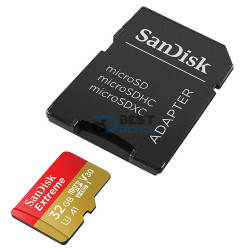 MEMORIA SANDISK SD 32GB EXTREME 100MB/S U3 V30 4K