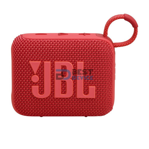 PARLANTE JBL GO4 4W JBLGO4REDAM BT/BAT/IP67/ROJO