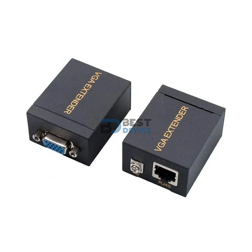 ADAPTADOR EXTENSOR VGA 60MTS ADAPTADOR EXTENSOR VGA 60MTS