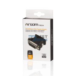 ADAPTADOR ARGOMTECH DVI-I MACHO A VGA HEMBRA 29P ARG-CB-1321