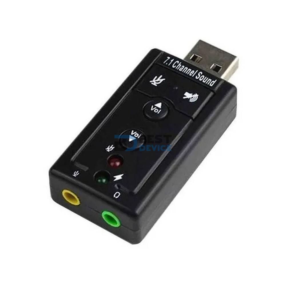 ADAPTADOR USB-SONIDO 7.1 ADAPTADOR USB-SONIDO 7.1