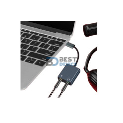 CABLE ADAPTADOR ARGOMTECH ARG-CB-0066 TIPO C A SONIDO ESTEREO