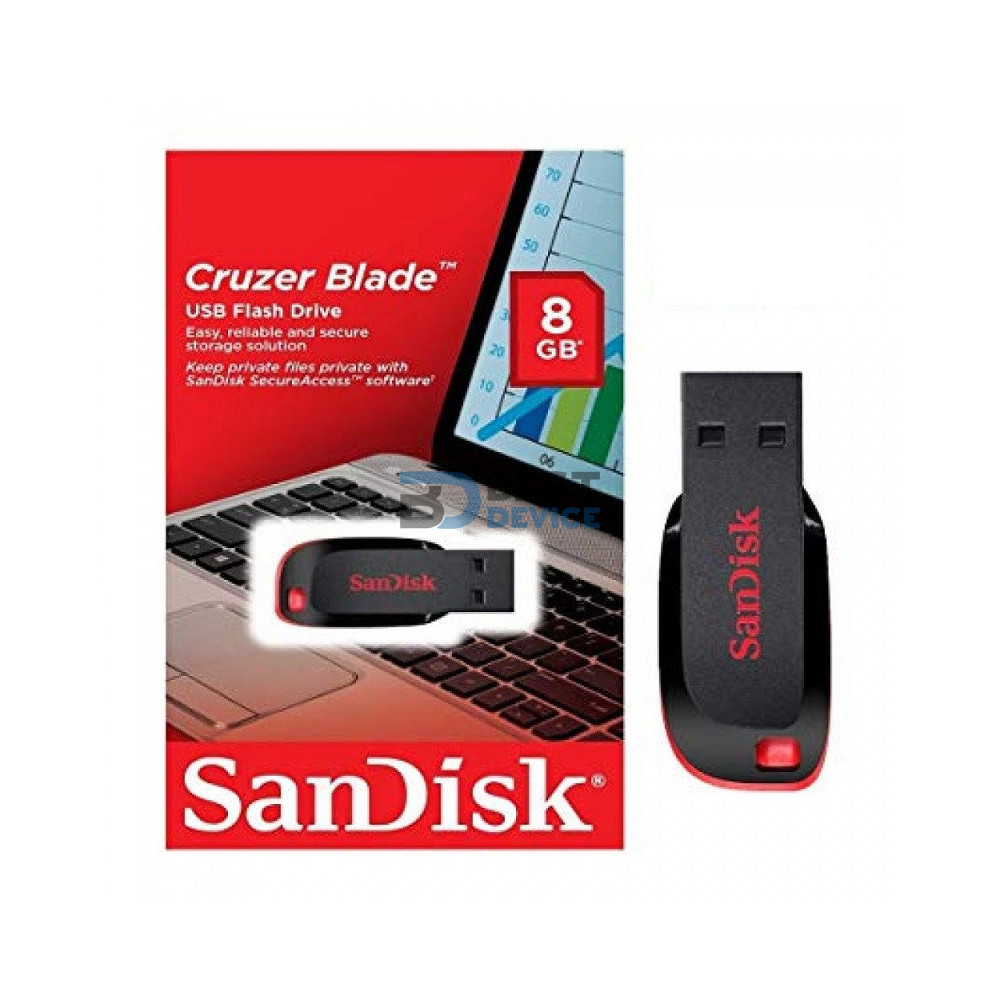 PENDRIVE SANDISK Z50 8GB CRUZER BLADE