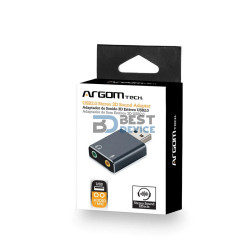 CABLE ADAPTADOR ARGOMTECH ARG-CB-0067 USB A SONIDO ESTEREO 2.0