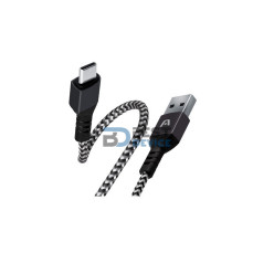 CABLE ARGOMTECH ARG-CB-0025BK TIPO C TO USB 1.8M NEGRO