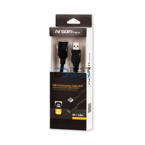 CABLE EXTENSOR ARGOMTECH ARG-CB-0046 USB IN/OUT 3.0