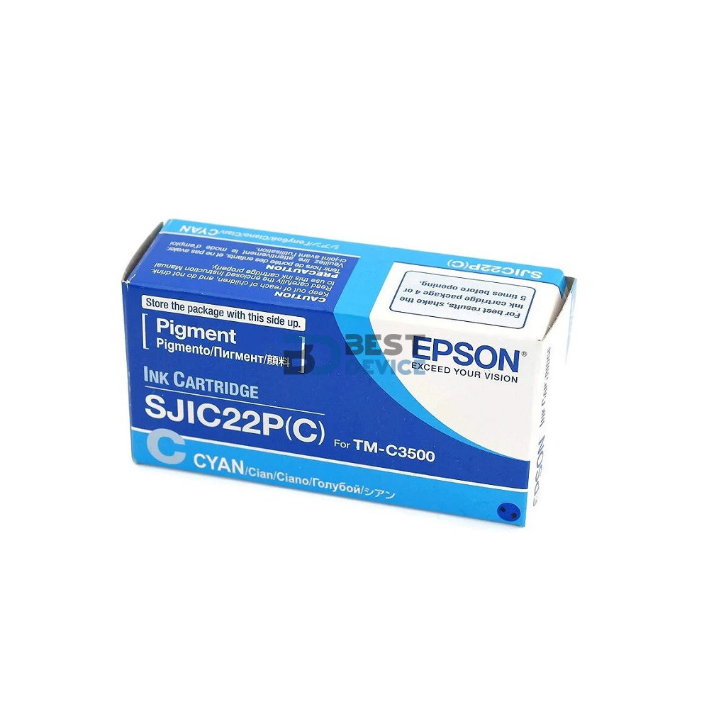 TINTA EPSON SJC22P (C) TM-C3500 CYAN TINTA EPSON SJC22P (C) TM-C3500 CYAN