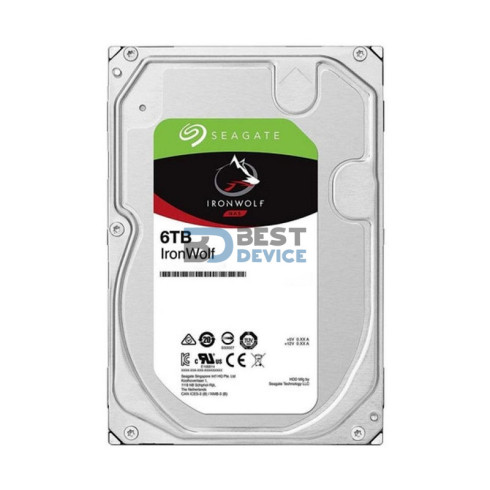 DISCO DURO SEAGATE 6 TB IRONWOLF NAS
