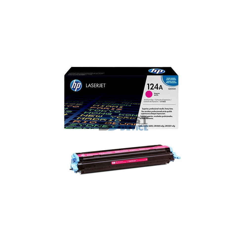 TONER HP Q6003A (124A) MAGENTA TONER HP Q6003A (124A) MAGENTA