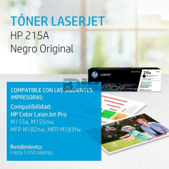 TONER HP W2310A (215A) NEGRO M182