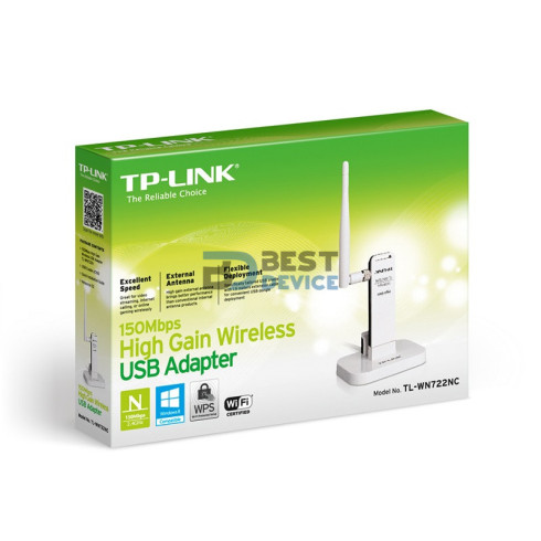 ADAPTADOR TP-LINK W NE USB TL-WN722NC 150MBPS