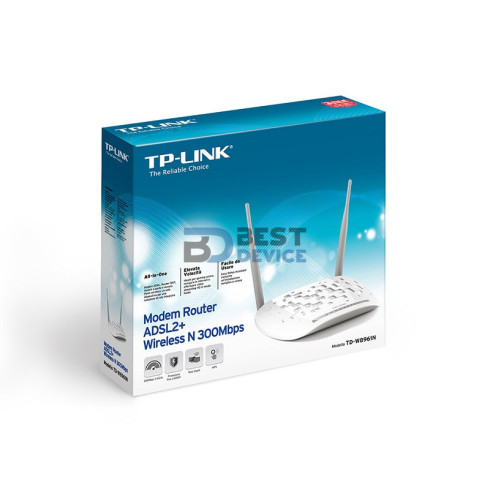 ROUTER TP-LINK W ADSL 2 TD-8961N 300MBPS