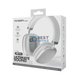 AURICULAR ARGOMTECH ARG-HS-2553WT ULTIMATE BT BLANCO