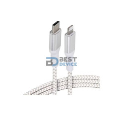 CABLE ARGOMTECH ARG-CB-0024WT LIGHTNING TYPE C 18W 1.8M