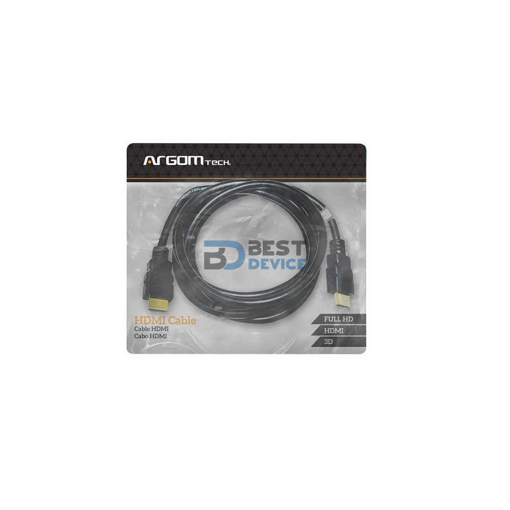 CABLE ARGOMTECH ARG-CB-1878 HDMI A HDMI 8M. CABLE ARGOMTECH ARG-CB-1878 HDMI A HDMI 8M.