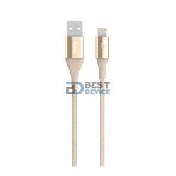 CABLE BELKIN iOS USB-A DURATEK 4" FT F8J207BT04-GLD