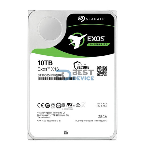 DISCO DURO SEAGATE 10 TB 7200 256MB ENTER EXOS