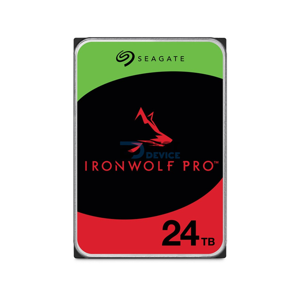 DISCO DURO SEAGATE 24 TB NAS IRONWOLF PRO 7200 256MB