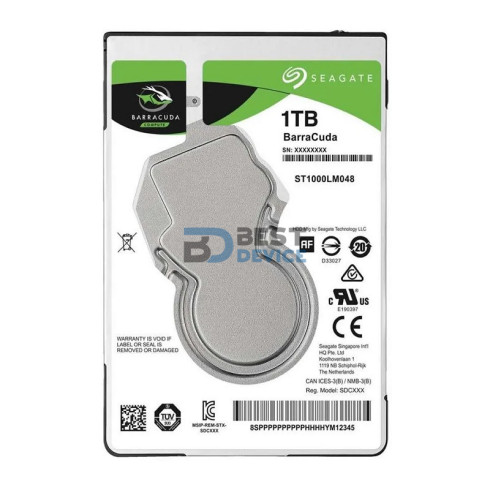 DISCO DURO SEAGATE PARA NOTEBOOK 1 TB 5400 128MB