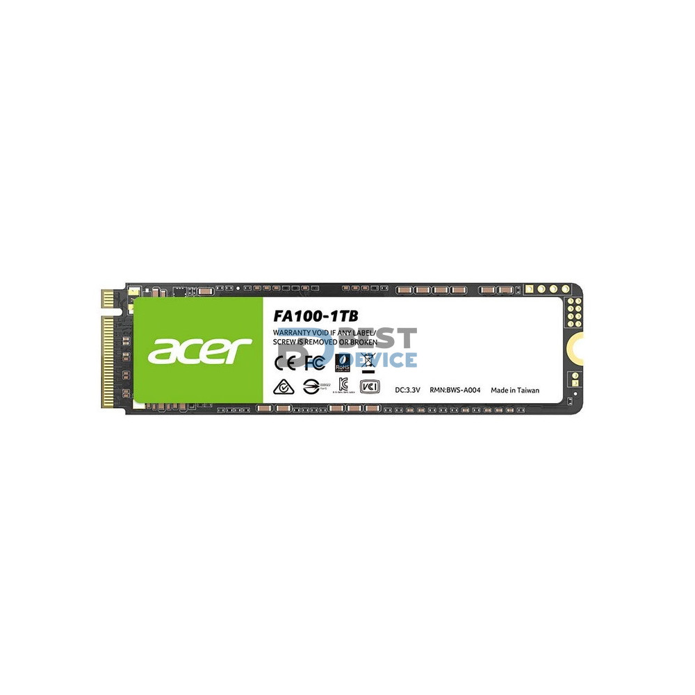 SSD ACER 1 TB FA100-1TB PCIe M.2 SSD ACER 1 TB FA100-1TB PCIe M.2
