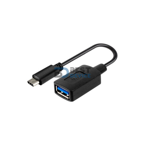 ADAPTADOR XTECH USB C(M)- USB 3.0(H) XTC-515 5GBPS NEGRO