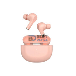 AURICULAR KLIP XTREME EARPHONE KTE-250PK ZOUNDBUDS BT/MIC/TWS/TOUCH/QI/IPX4/ROSA