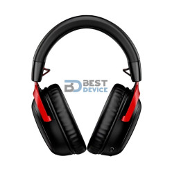 AURICULAR GAMER HYPERX HEADSET CLOUD III 77Z46AA INALAMBRICO MIC/3.5MM/ROJO/NEGRO