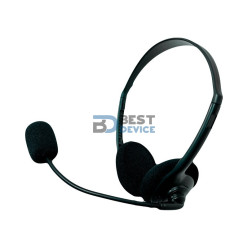 AURICULAR HEADSET FTXBH001 FTX MIC/3.5MM/2 JACK/ C/ADAP/NEGRO