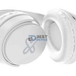 AURICULAR KLIP XTREME HEADSET KNH-050WH OASIS MIC/BT/3.5MM/ANC/BLANCO