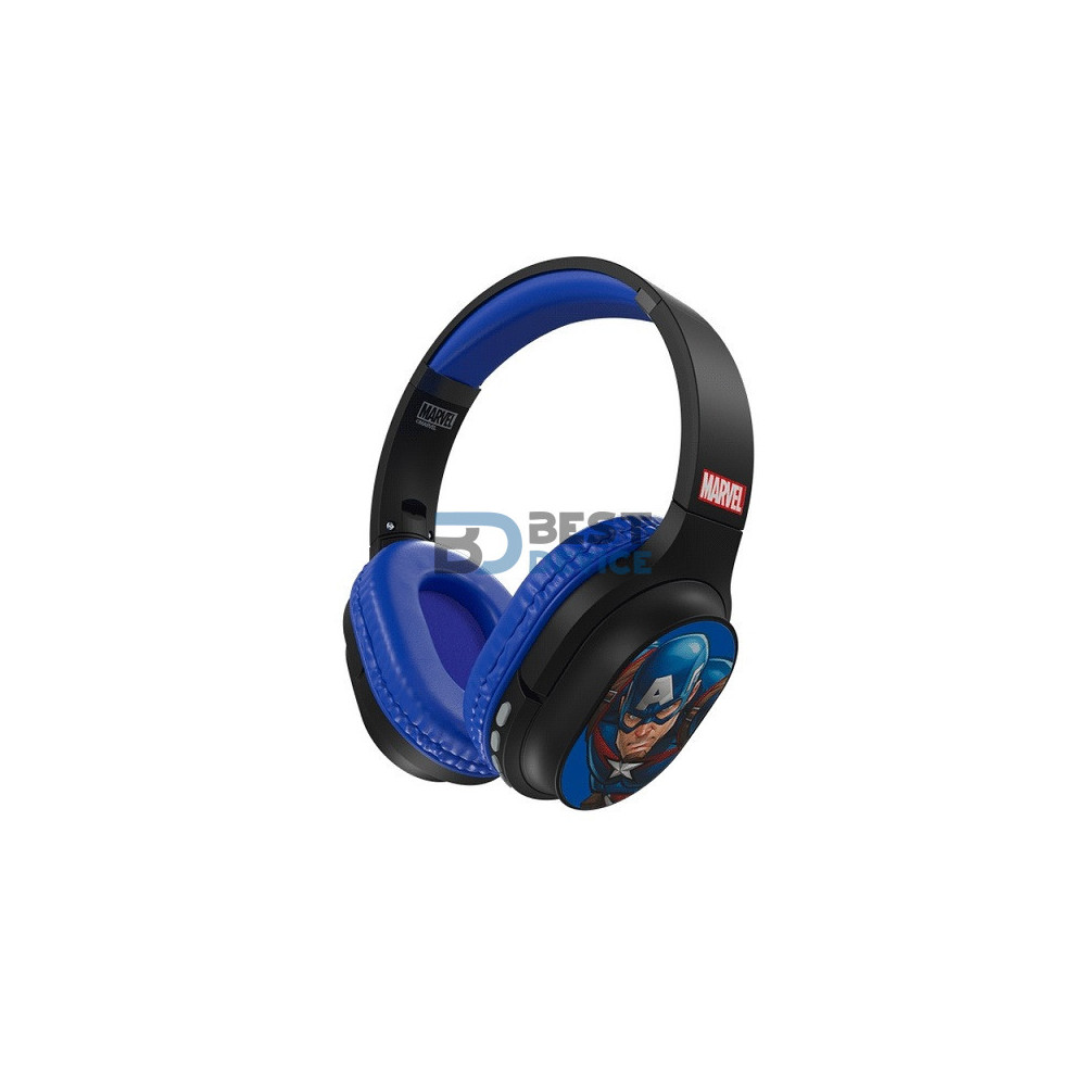 AURICULAR XTECH HEADSET XTH-M660CA CAPITAN AMERICA BT/3.5MM/1JACK/NEGRO