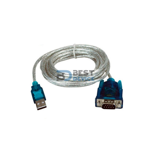 CABLE CONVERTIDOR XTECH USB(M)- SERIAL DB9(M) 3M XTC-319 12MBPS AZUL