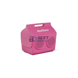 CONSERVADORA CON PARLANTE IGLOO 26 LATAS KOOLTUNES ROSA 1P 37X28X35CM 27733