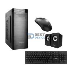 GABINETE KIT FTX FTX3133 500W+ MOUSE+ TECLADO ESPAÑOL+ PARLANTE