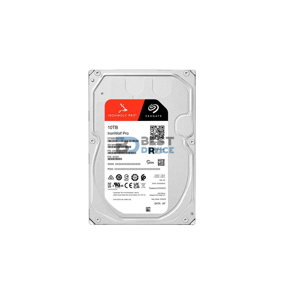 DISCO DURO SEAGATE SATA3 10TB IRONWOLF PRO 7200 256MB ST10000NT001 DISCO DURO SEAGATE SATA3 10TB IRONWOLF PRO 7200 256MB ST10000NT001