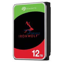 DISCO DURO SEAGATE SATA3 12TB IRONWOLF NAS 7200 256MB ST12000VN0008