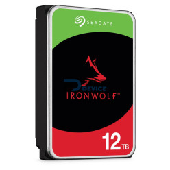 DISCO DURO SEAGATE SATA3 12TB IRONWOLF NAS 7200 256MB ST12000VN0008