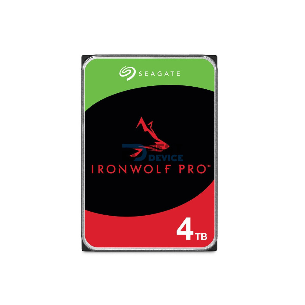DISCO DURO SEAGATE 4 TB IRONWOLF PRO NAS 7200 256MB ST4000NT001