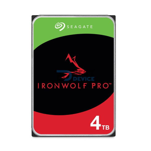 DISCO DURO SEAGATE 4 TB IRONWOLF PRO NAS 7200 256MB ST4000NT001