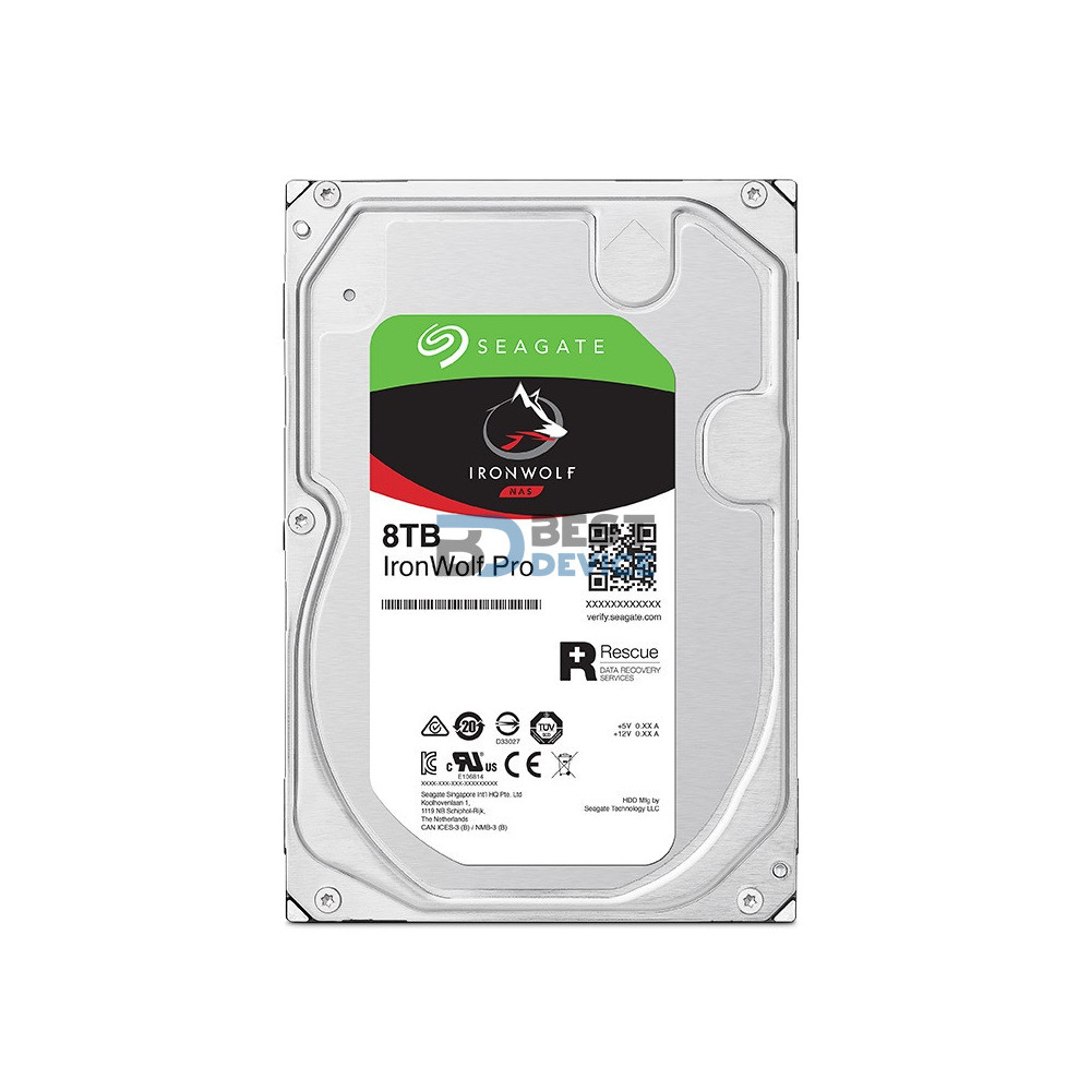 DISCO DURO SEAGATE 8 TB IRONWOLF PRO