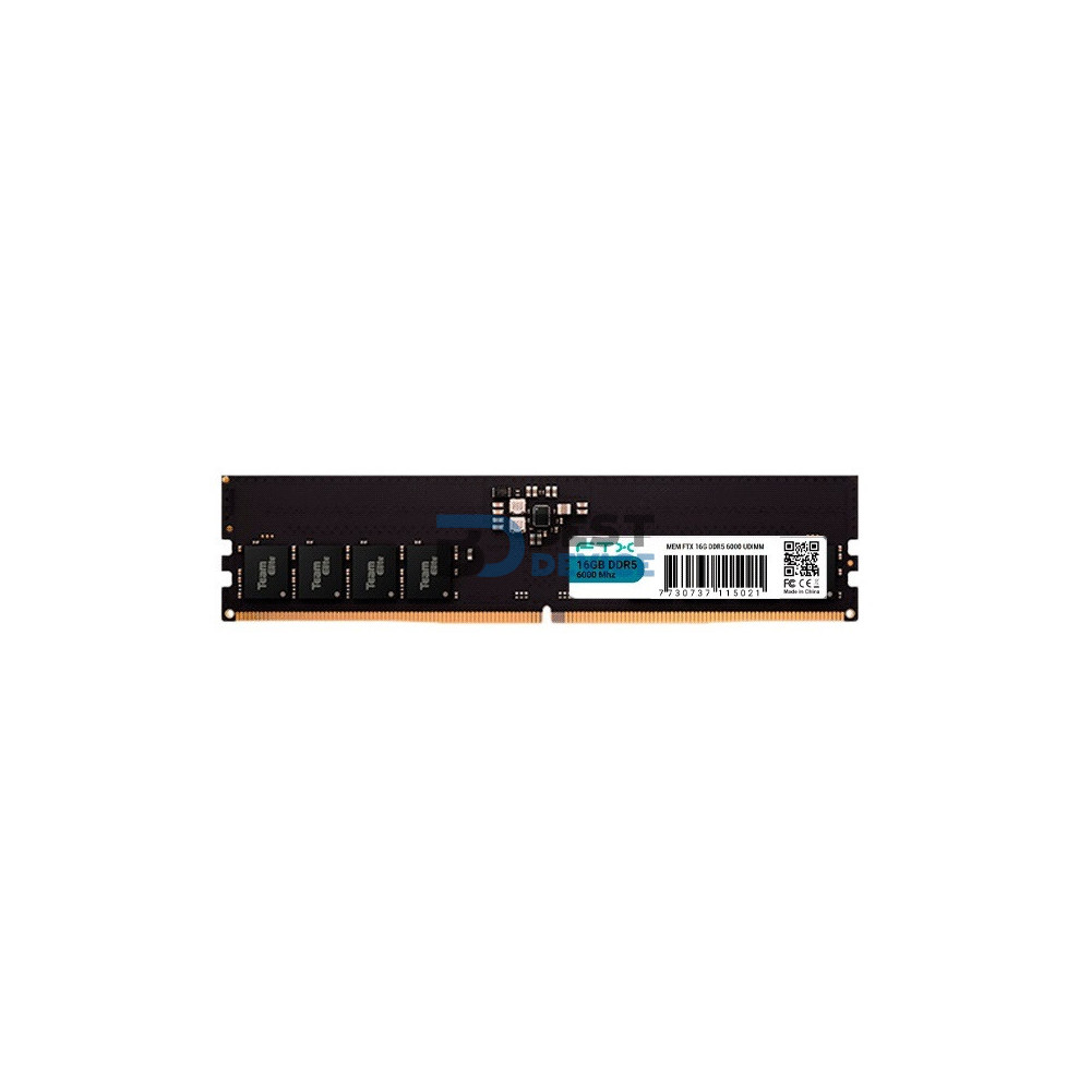 MEMORIA RAM FTX DDR5 16G 6000 115021 MEMORIA RAM FTX DDR5 16G 6000 115021