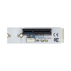 ADAPTADOR M.2 A PCI-E 4X MZHOU UNITARIO X002UEIAI9 B09C1B2XC3