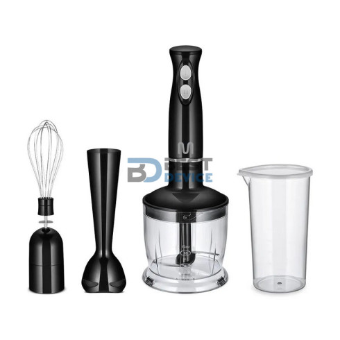 MIXER DE ALIMENTOS MULTI GO008 3 EN 1 CON VASO 350W 220V NEGRO