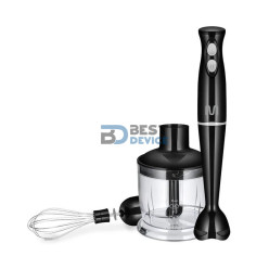 MIXER DE ALIMENTOS MULTI GO008 3 EN 1 CON VASO 350W 220V NEGRO