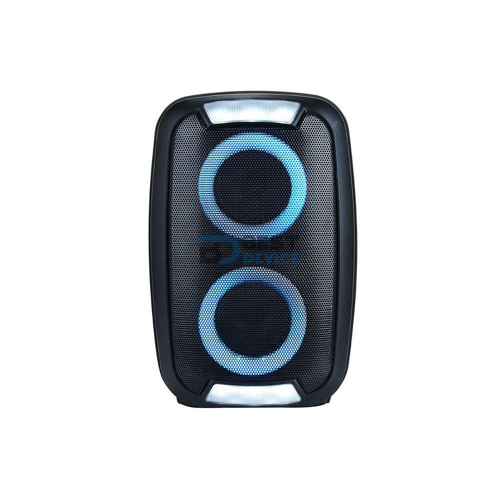 PARLANTE MULTI 250W NEON 2 DOUBLE 4" BT/AUX/SD/USB/FM/LED/BAT SP400
