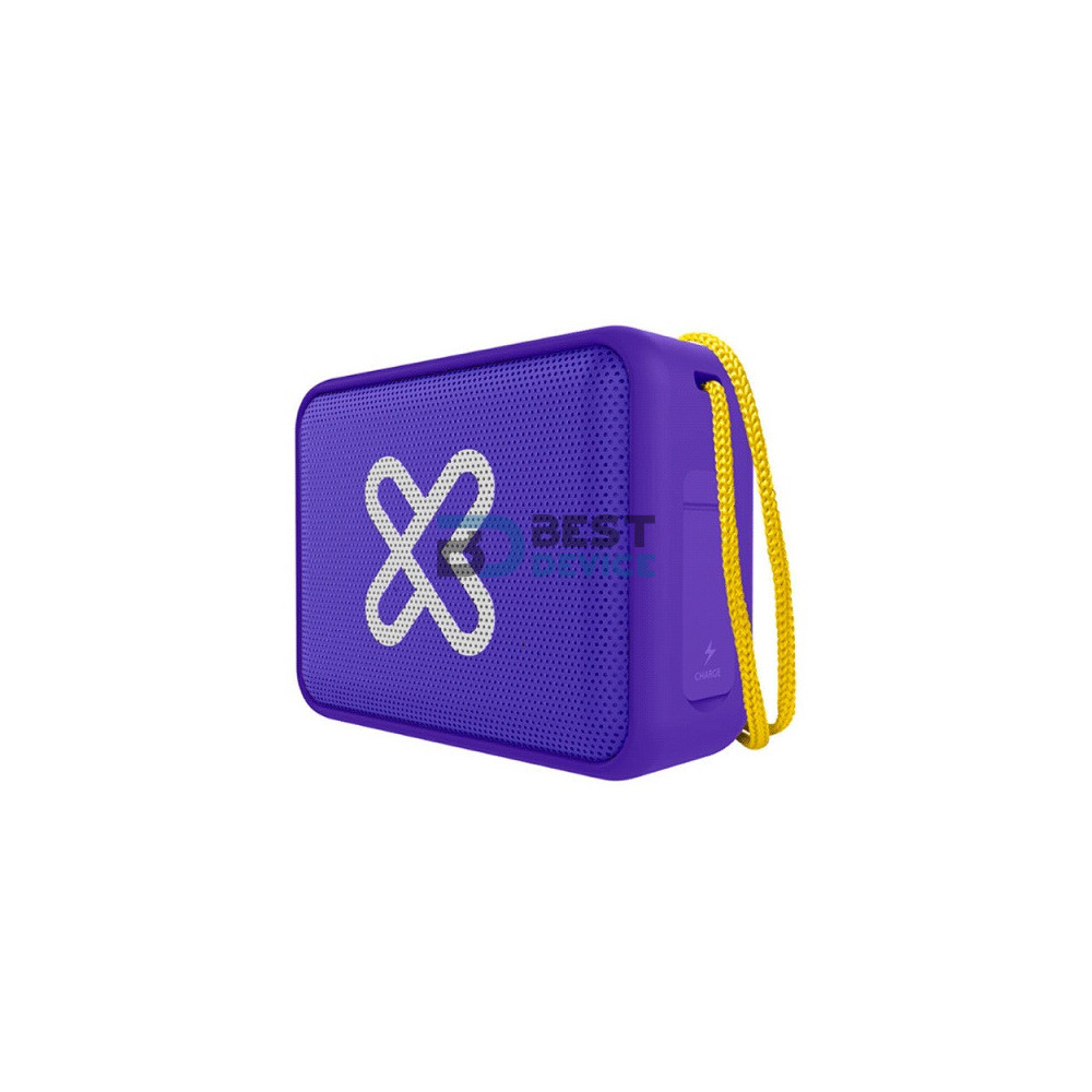 PARLANTE KLIP XTREME 6W KBS-025PR NITRO BT/BAT/IPX7/TWS/PUR PARLANTE KLIP XTREME 6W KBS-025PR NITRO BT/BAT/IPX7/TWS/PUR