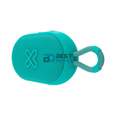 PARLANTE KLIP XTREME GROOVESPLASH KBS-030GN BT/BAT/IPX7/TWS/MIC/VERDE
