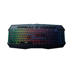 TECLADO USB GAMER FTX FTXK623 MULTIMEDIA/RGB/ESP