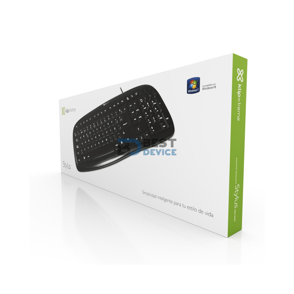 TECLADO KLIP XTREME USB KKS-050S STYLUS EST/ESP/NEG TECLADO KLIP XTREME USB KKS-050S STYLUS EST/ESP/NEG