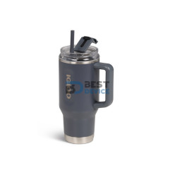 VASO TÉRMICO IGLOO 950ML SSTL FLIP 'N' SIP TRAVEL MUG CARBONITE 71222 CON PAJITA