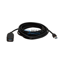 CABLE USB EXTENSOR M/H 5M MANHATTAN 150712 3.0 5GBPS NEGRO BLISTER